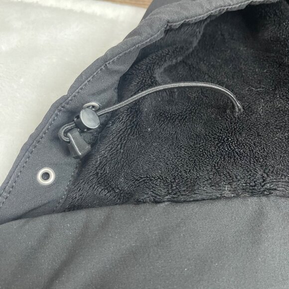 The‎ North Face Shelbe Raschel Hoodie Windwall Jacket Women's Size Small Black - Picture 6 of 12